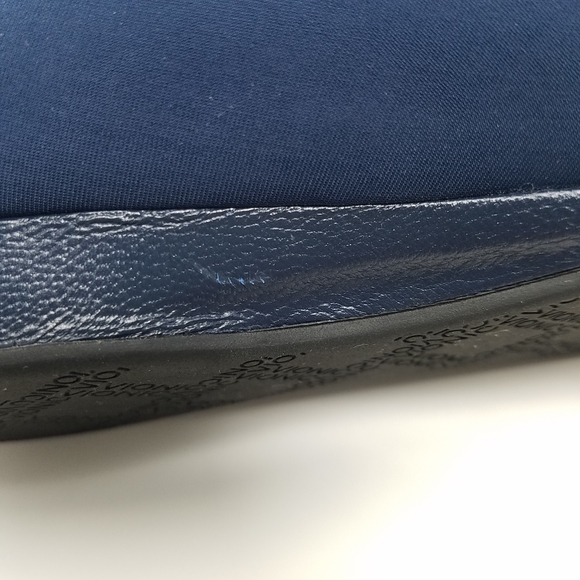 Vionic Powell Blue Cloth Slip On Shoes, 7.5 W - Picture 12 of 14